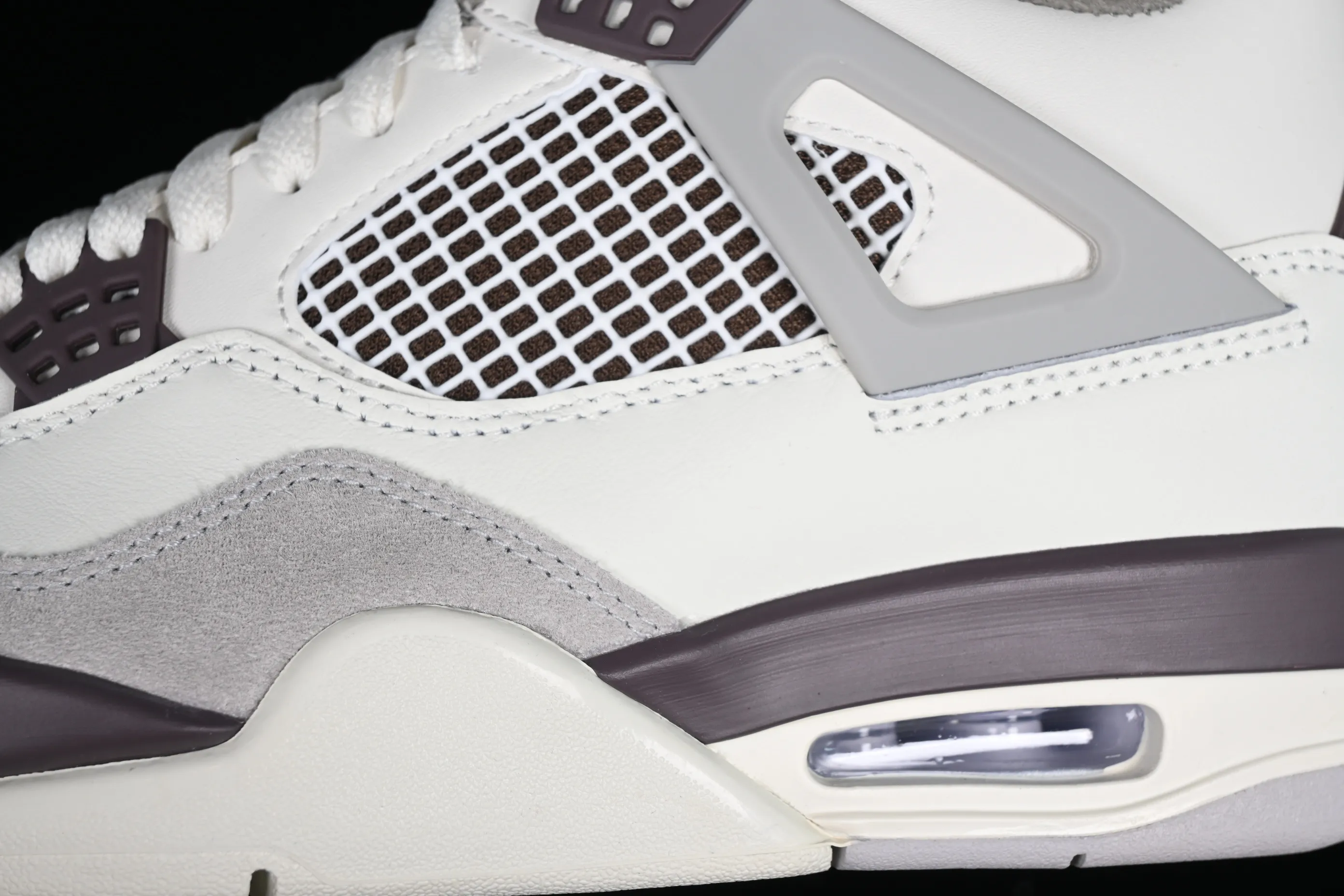 All categories Air Jordan Jordan series basketball shoes Air Jordan 4 pure original A Ma Maniere x Air Jordan 4 Retro "Phantom" AJ4 Joe 4 joint phantom gray FZ4810-001